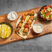 Tawook Plate (2 skewers)